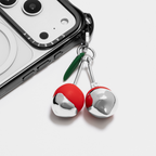 Charm Keychain - Dripped Cherry