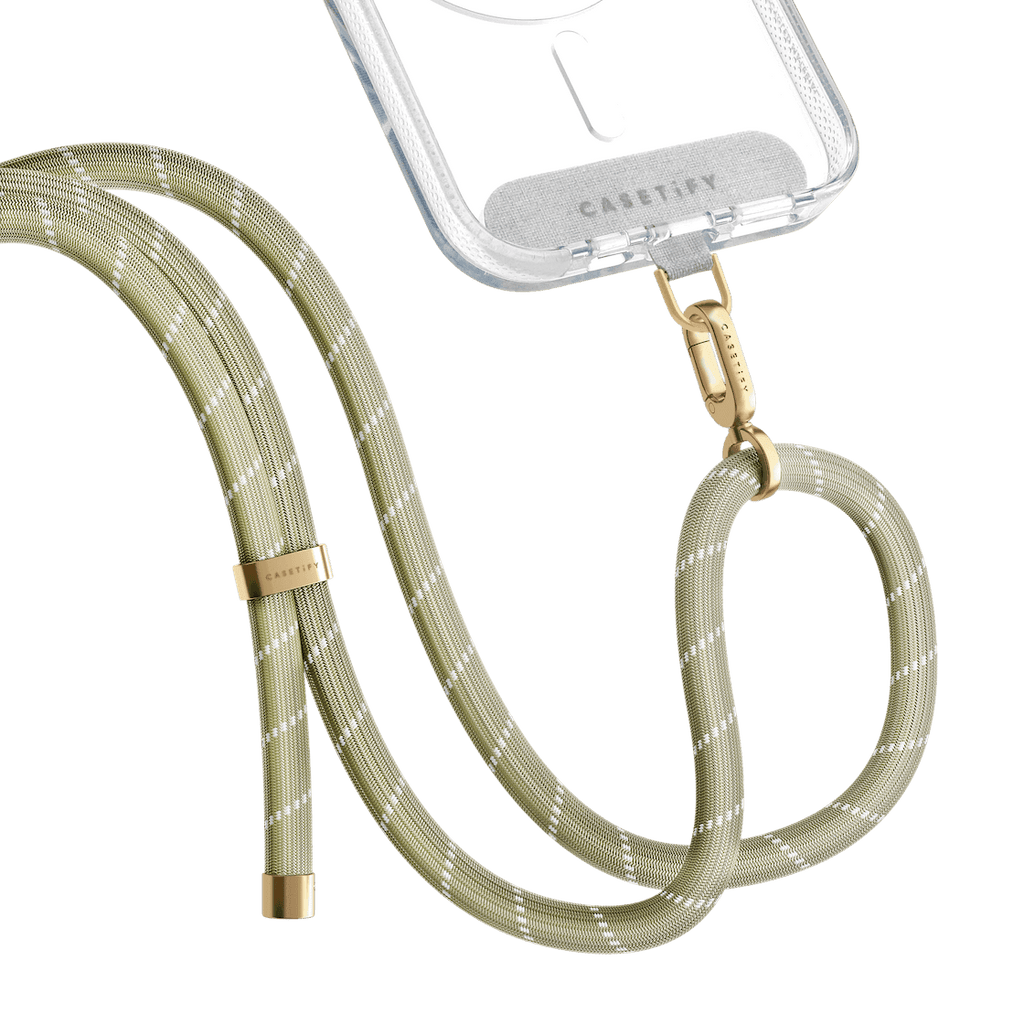 Rope Cross-body Strap - Khaki (8mm) | Image 1