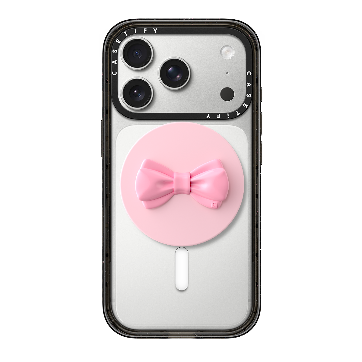 Snappy Grip Stand MagSafe Compatible - Pink Bow | Image 1