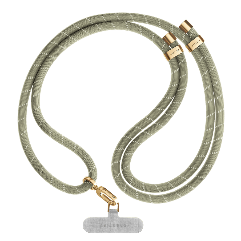 Rope Cross-body Strap - Khaki (8mm)