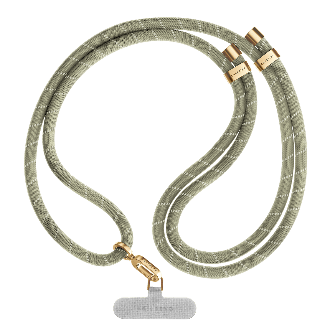 Rope Cross-body Strap - Khaki (8mm)