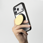 Snappy Ripple Grip Stand MagSafe Compatible - Sorbet Yellow