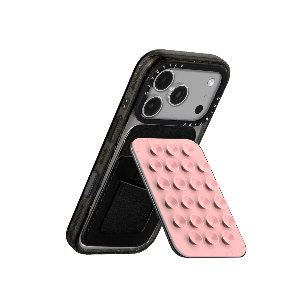 Snappy Snap & Stick Cardholder Stand MagSafe Compatible - Primrose Pink