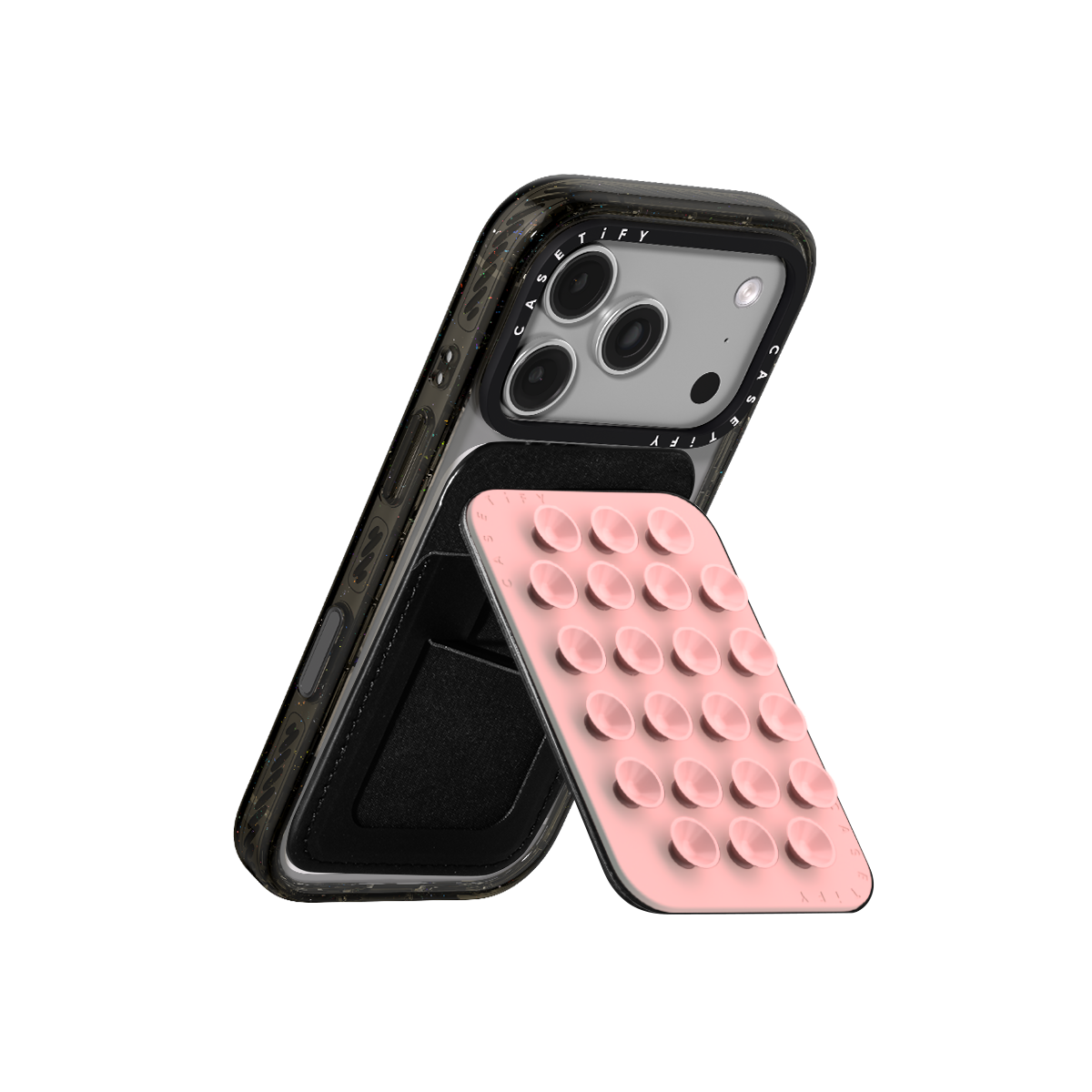 Snappy Snap & Stick Cardholder Stand MagSafe Compatible - Primrose Pink