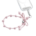 Bow Charm Wristlet - Blush Pink | Image 1