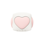 Puffy Charm Cube - HEART - White with Pink Heart | Image 1