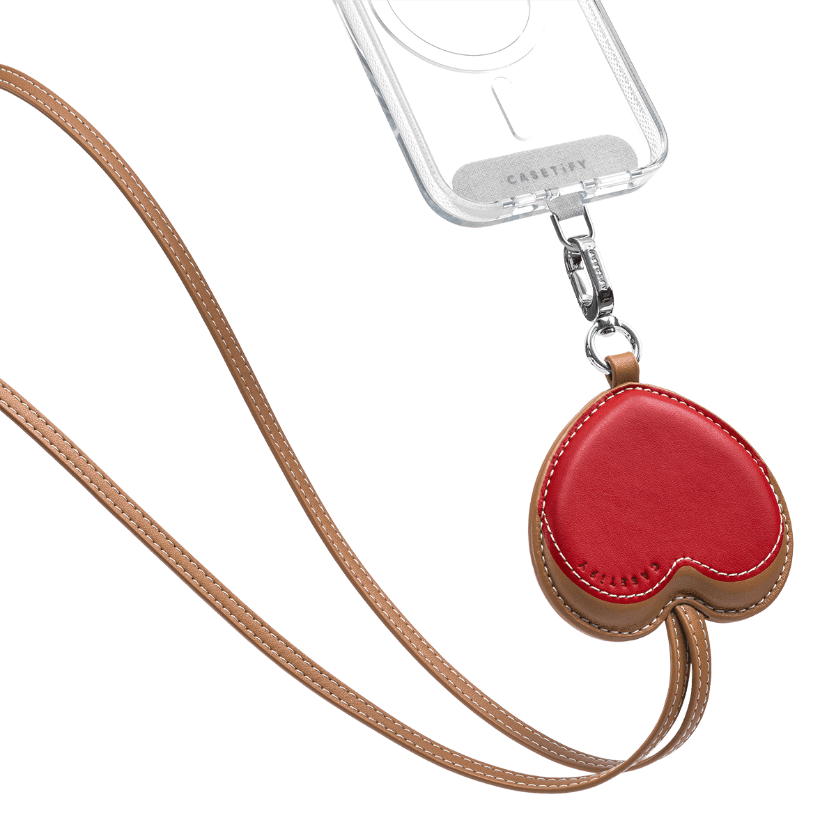 3-in-1 BioVeg Set- iPhone 16 Pro Max (Tan) & Heart Wallet (Tan) & Heart Cross-body Strap (Tan)