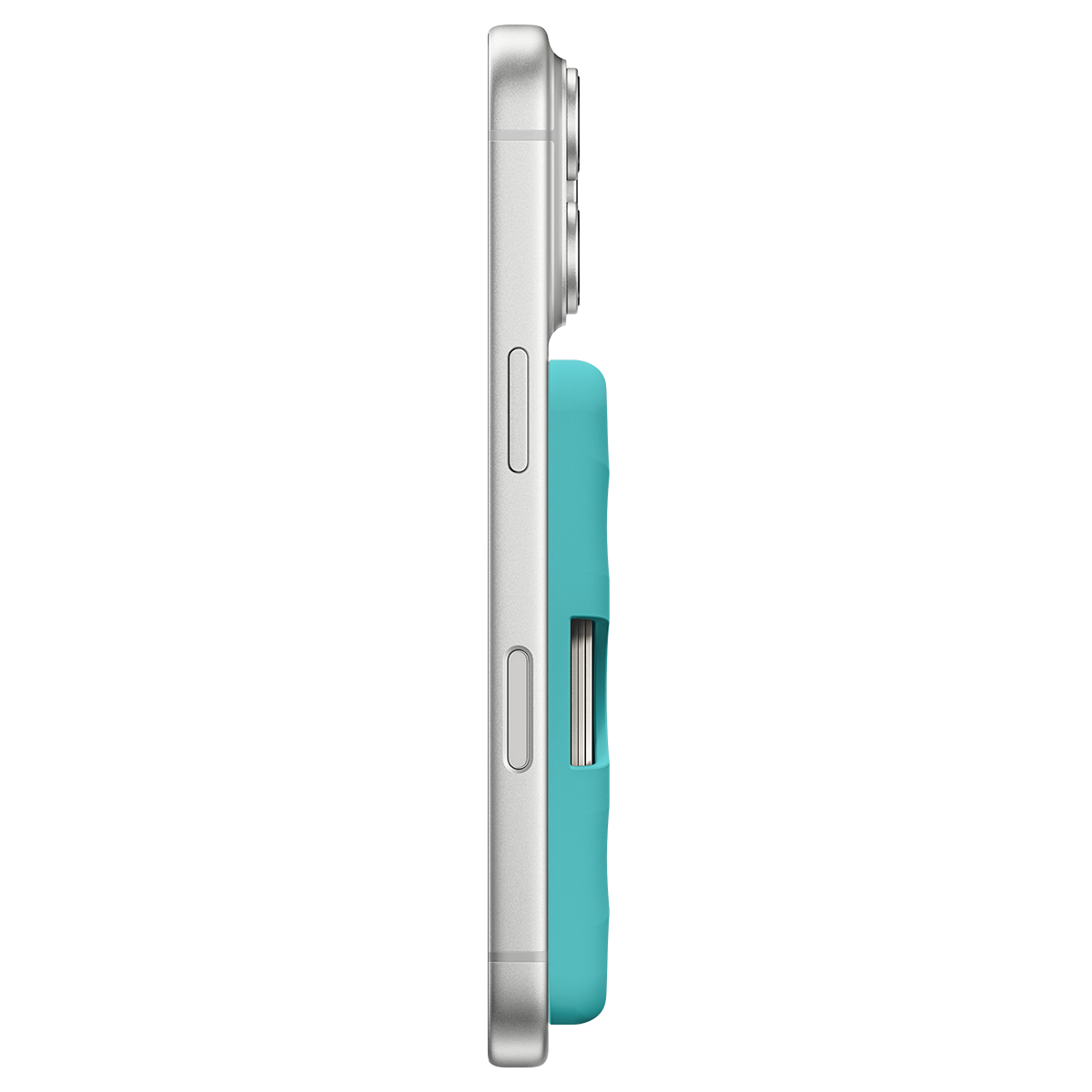 Snappy Ripple Wallet MagSafe Compatible - Mint Blue