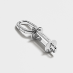 Charm Base - Shiny Silver