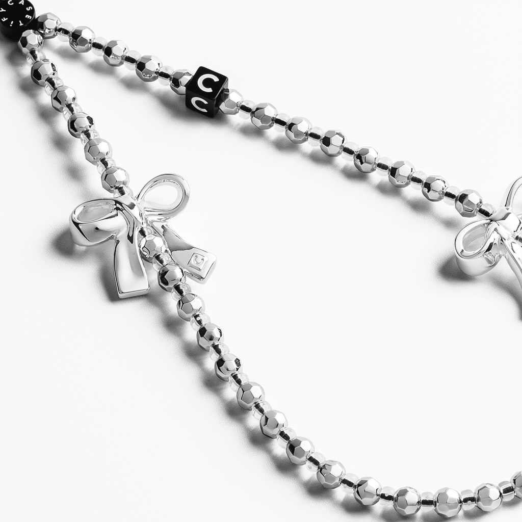 Bow Phone Charm - Metallic Bows