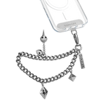 Evangelion Angel Metal Chain Wrist Strap | Image 1