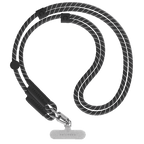 Rope Cross-body Strap - Black (Double End)