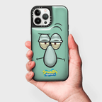 CASETiFY x SpongeBob iPhone 13 Pro Max Puffy Case - Teal (Squidward)