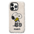 CASETiFY x Snoopy iPhone 13 Pro Plush Case Snoopy - Cream | Image 1