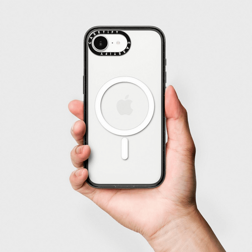 Custom The Temptation To Exist Case | iPhone 16e / Impact Case MagSafe Compatible / Black | Image 3