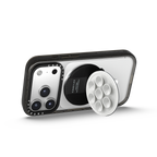 Snappy Snap & Stick Grip Stand MagSafe Compatible - Pebble Grey