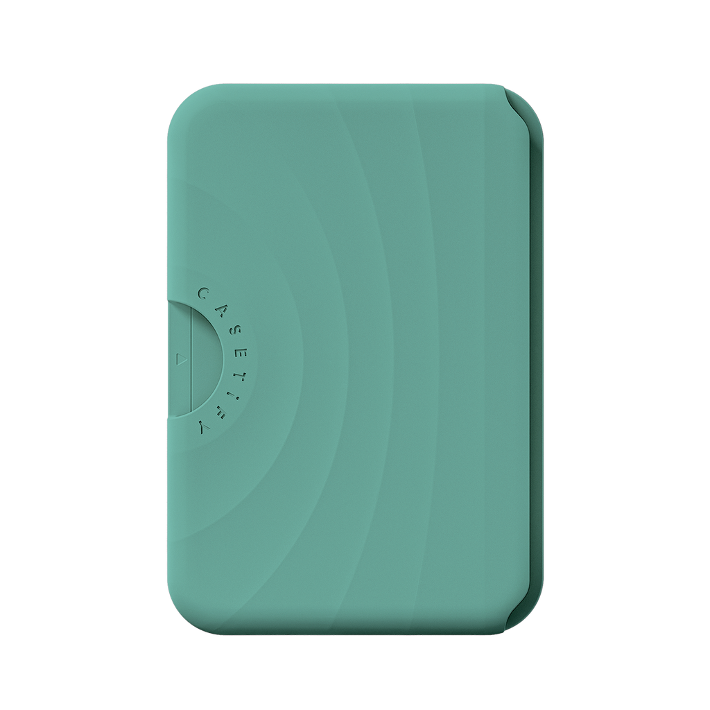 Snappy Ripple Wallet MagSafe Compatible - Bottle Green