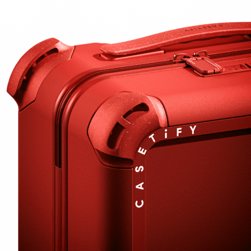 BT21 SUITCASE | 21" Carry-On Suitcase / Bounce Suitcase / Cherry Red | Image 6