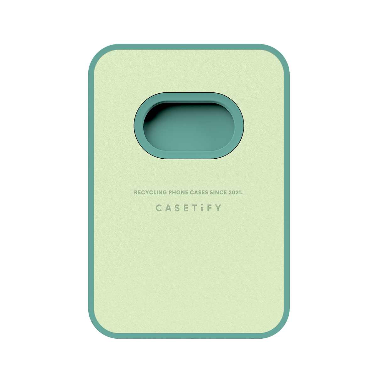 Snappy Ripple Wallet MagSafe Compatible - Bottle Green