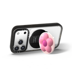 Snappy Flower Grip Stand - Pink Puffy Flower