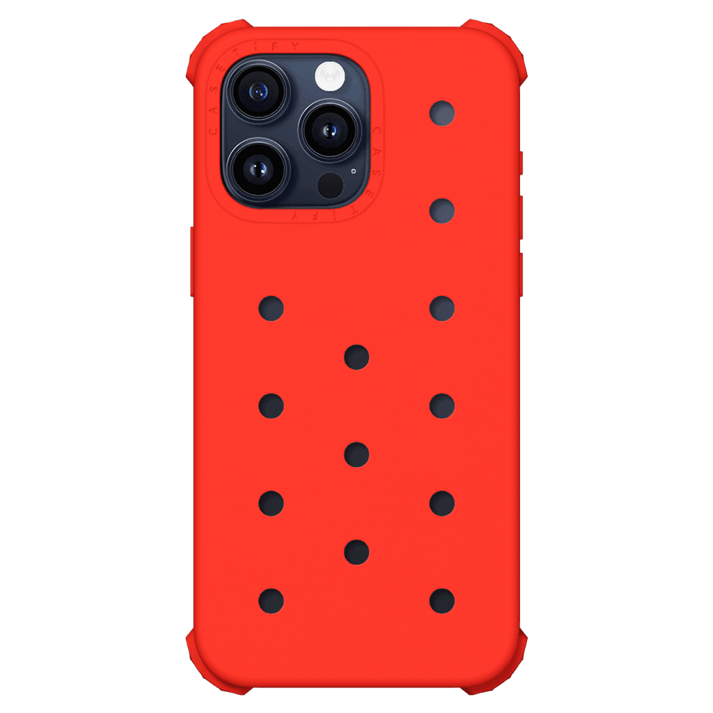 iPhone 15 Pro Max - The Push-In Case - Red