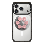 Snappy Snap & Stick Mirror Grip Stand Magsafe Compatible - Primerose Pink | Image 1