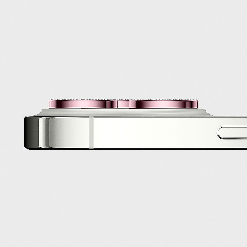 iPhone 15 Pro / 15 Pro Max Camera Lens Gem - Sakura Pink