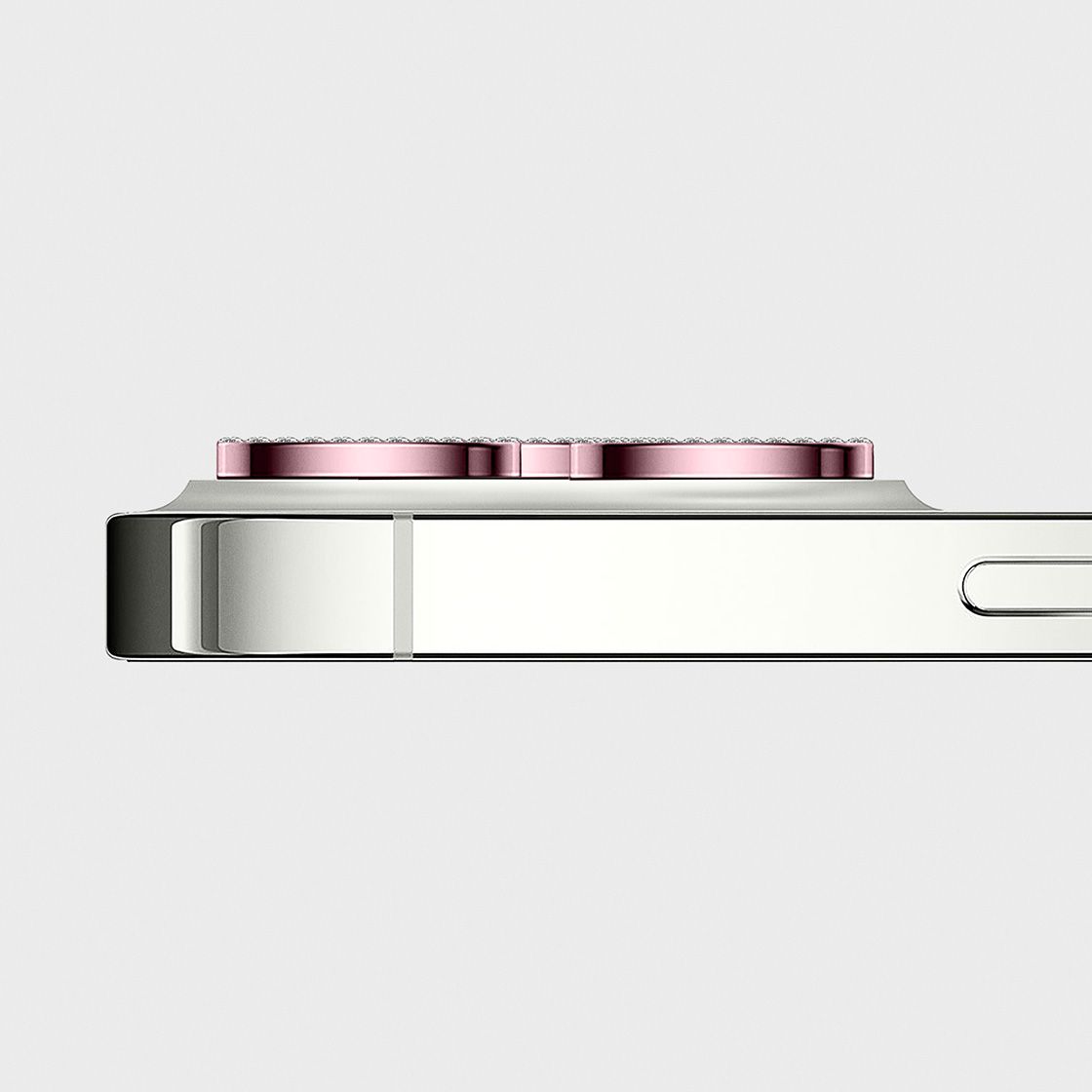 iPhone 15 Pro / 15 Pro Max Camera Lens Gem - Sakura Pink