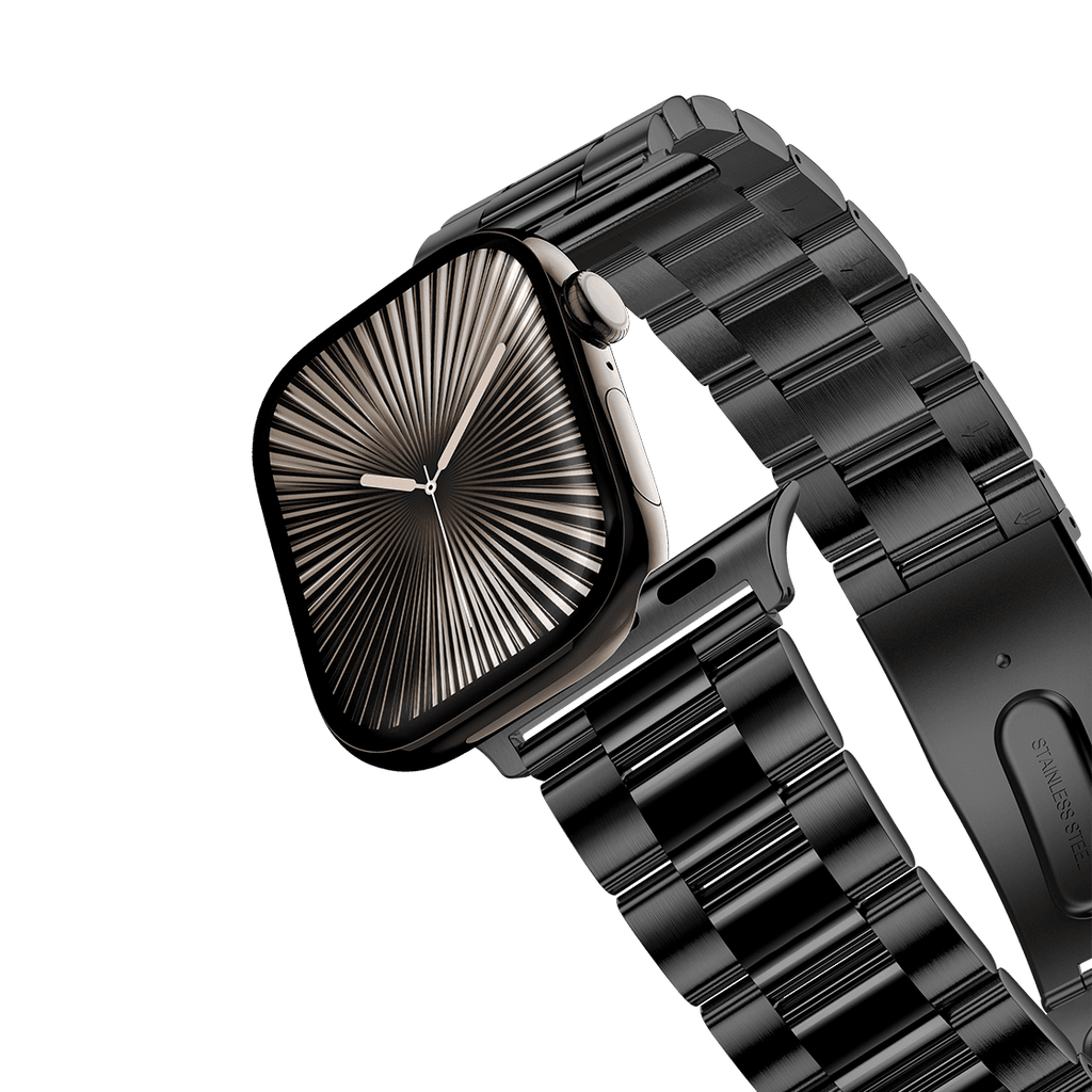 Stainless Steel 3-Link Band 46mm (Series 11) - Black | Image 1