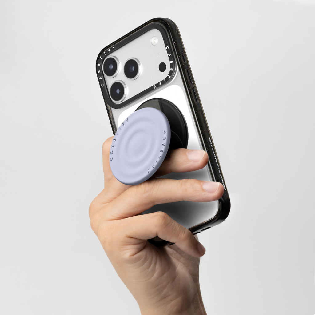 Snappy Ripple Grip Stand MagSafe Compatible - Periwinkle