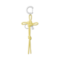 Lucky Knot Bag Charm - Pale Yellow | Image 1