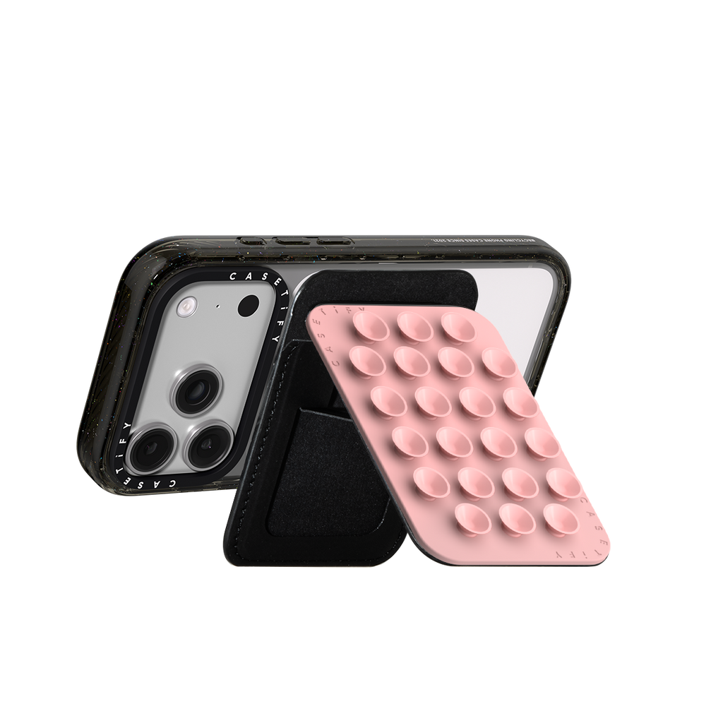 Snappy Snap & Stick Cardholder Stand MagSafe Compatible - Primrose Pink