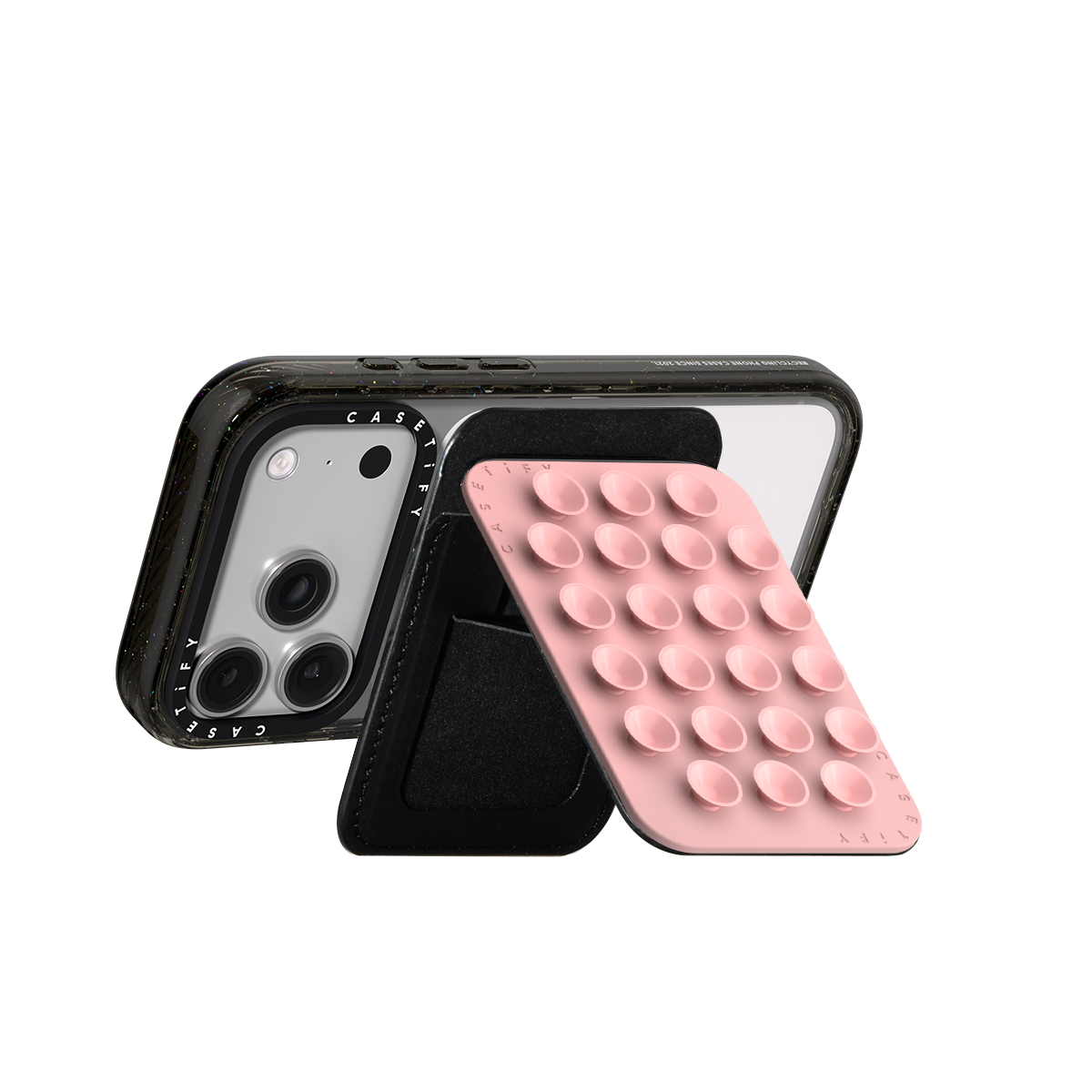 Snappy Snap & Stick Cardholder Stand MagSafe Compatible - Primrose Pink