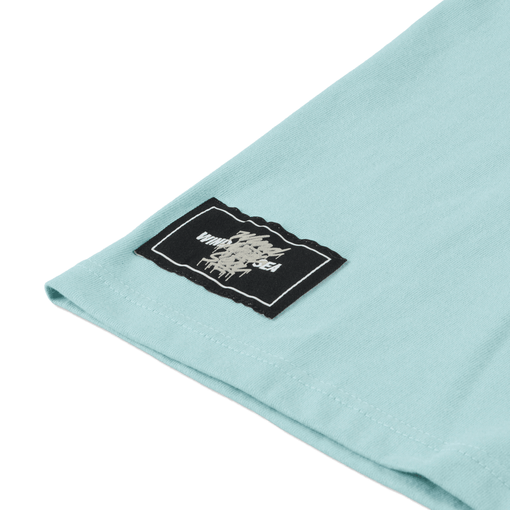 WDS x CASETiFY T-shirt Triple Name Main Logo Mint M