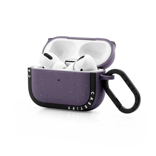 Ghost pods metal | AirPods Pro 2 / Earbuds Bounce Case / Matte Deep Purple | Image 2