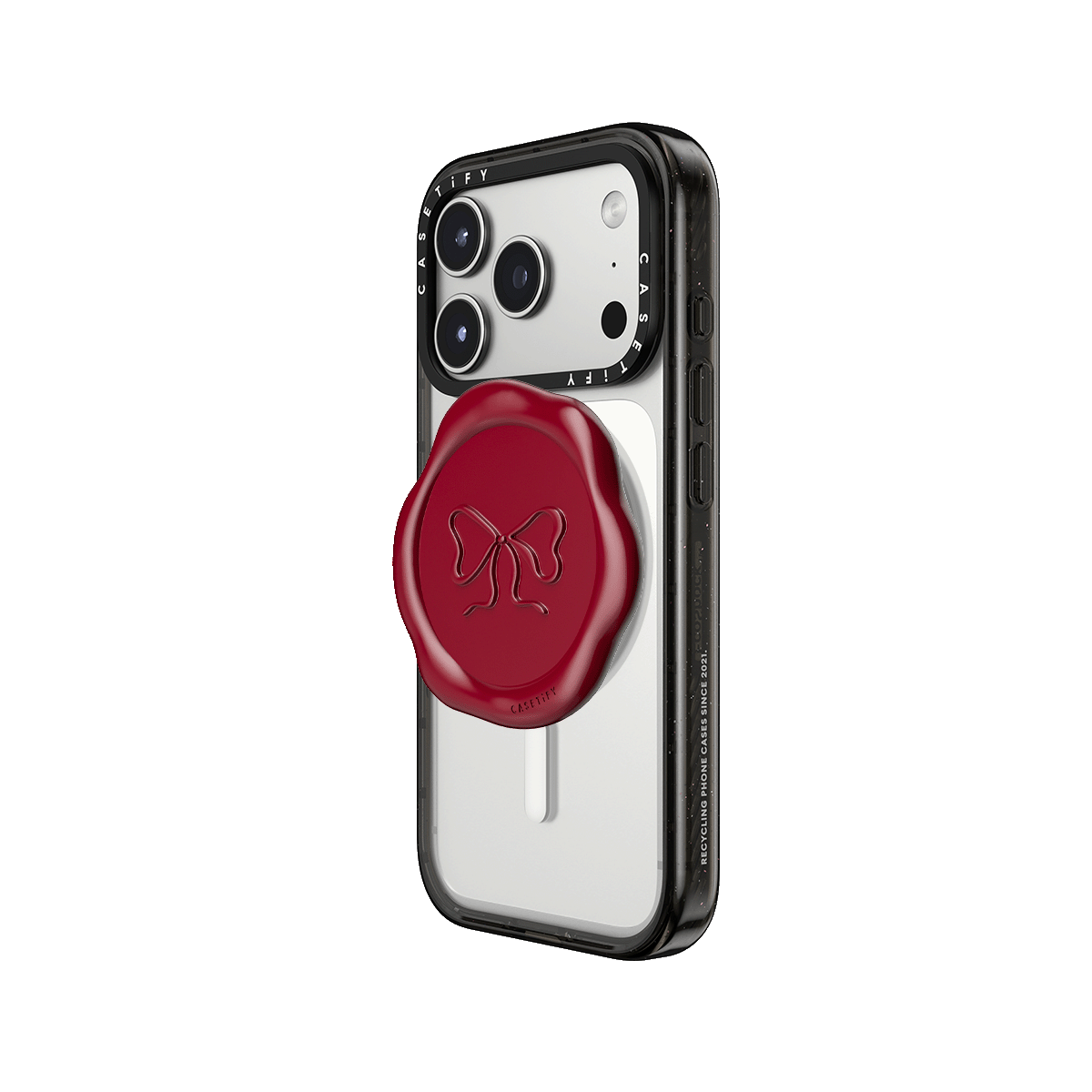 Snappy Grip Stand MagSafe Compatible - Red Bow