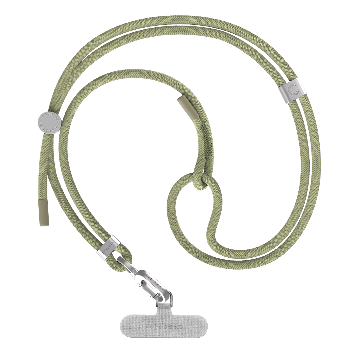 Rope Cross-body Strap - Khaki (6mm)