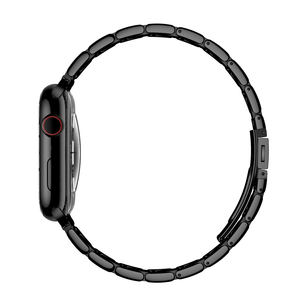 Stainless Steel 3-Link Band 45mm (Series 7-9) - Black