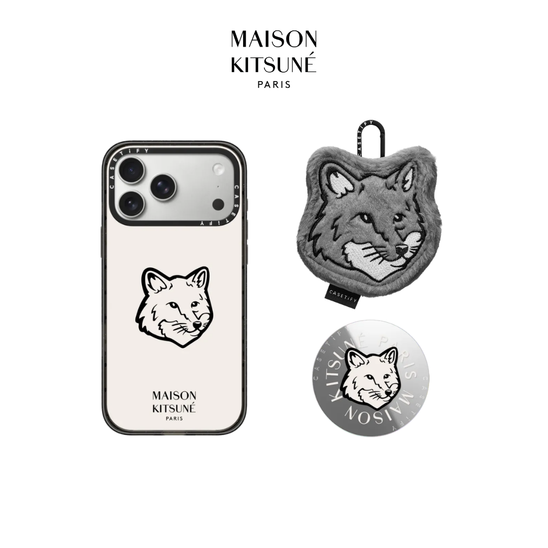 FOX HEAD Phone Case (Dove White) | Image 1