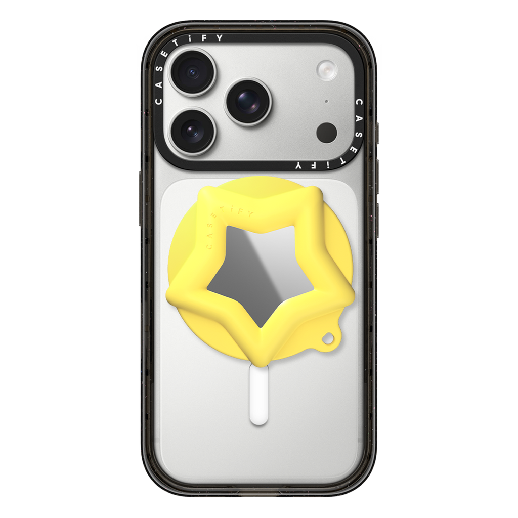 Snappy Candy Mirror Grip Stand - Yellow | Image 1