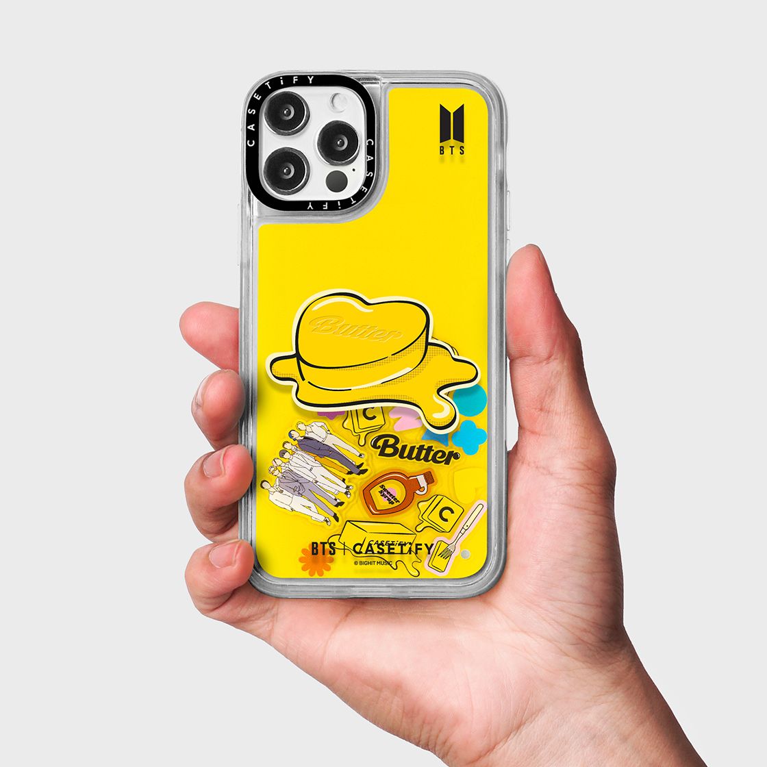 BTS Melted Butter Floaty Case - iPhone 13 Pro