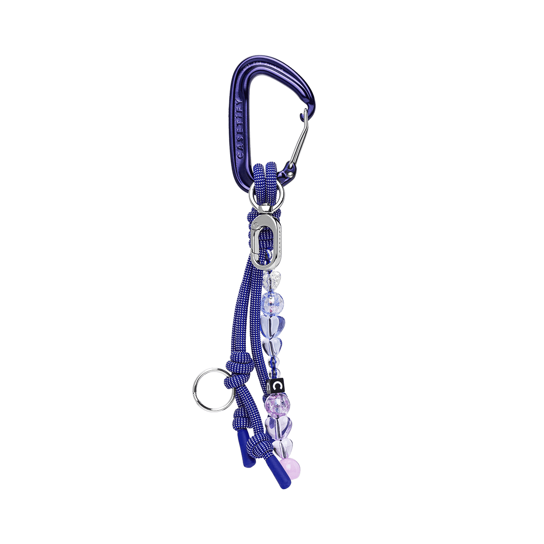 Ultra Bounce Carabiner Keychain - Indigo | Image 1