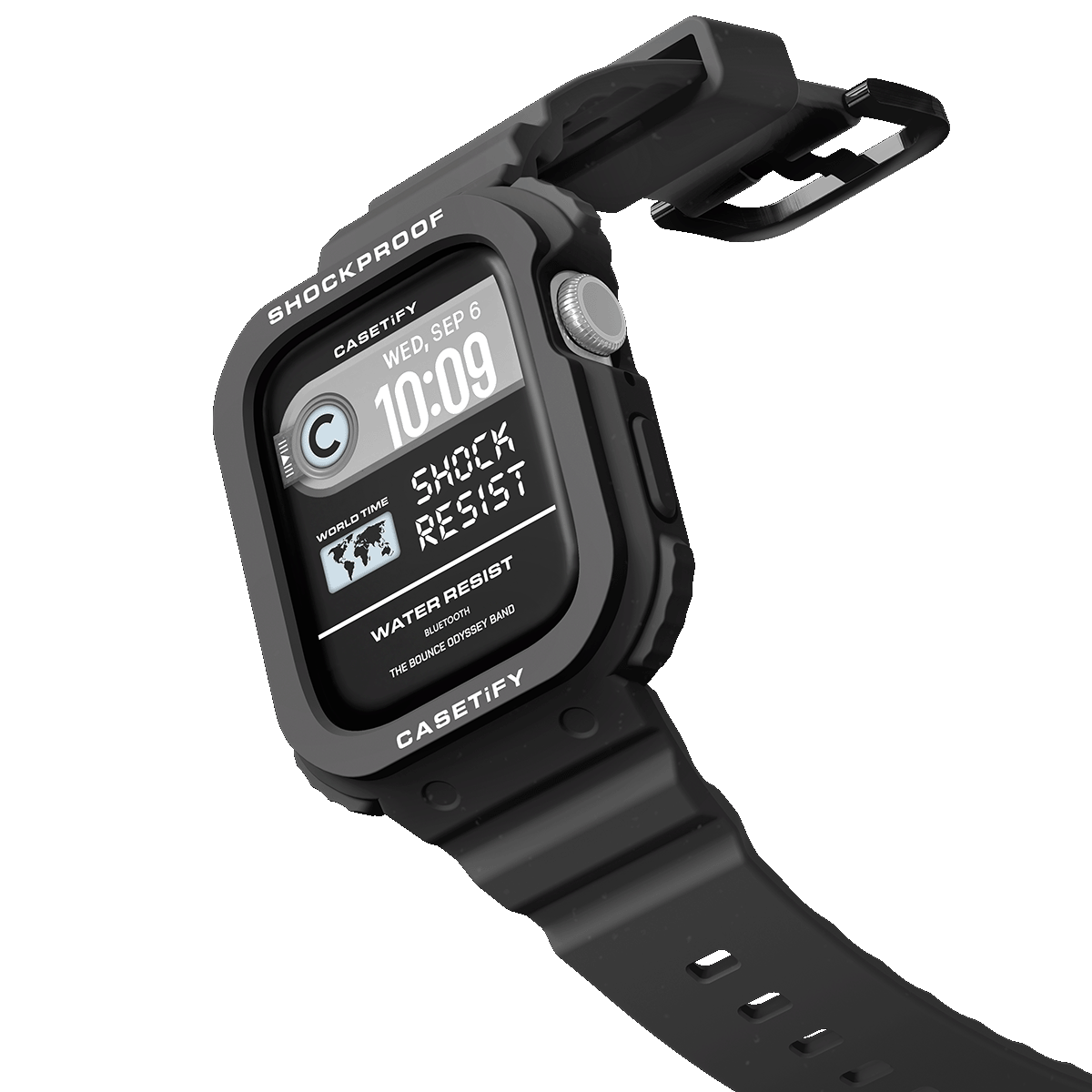 The Bounce Odyssey Band  46mm (Series 10) - Black | Image 1