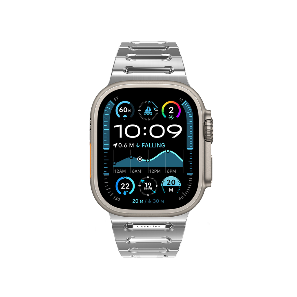 Stainless Steel Elite-H Band 49mm (Ultra 3) - Silver