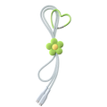 PowerThru USB-C to USB-C Flower Cable - Periwinkle | Image 1