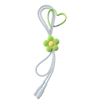 PowerThru USB-C to USB-C Flower Cable - Periwinkle | Image 1