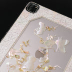 Miss Sohee Mother of Pearl Tablet Case - Ivory - iPad Pro 12.9 (5th/6th Gen)