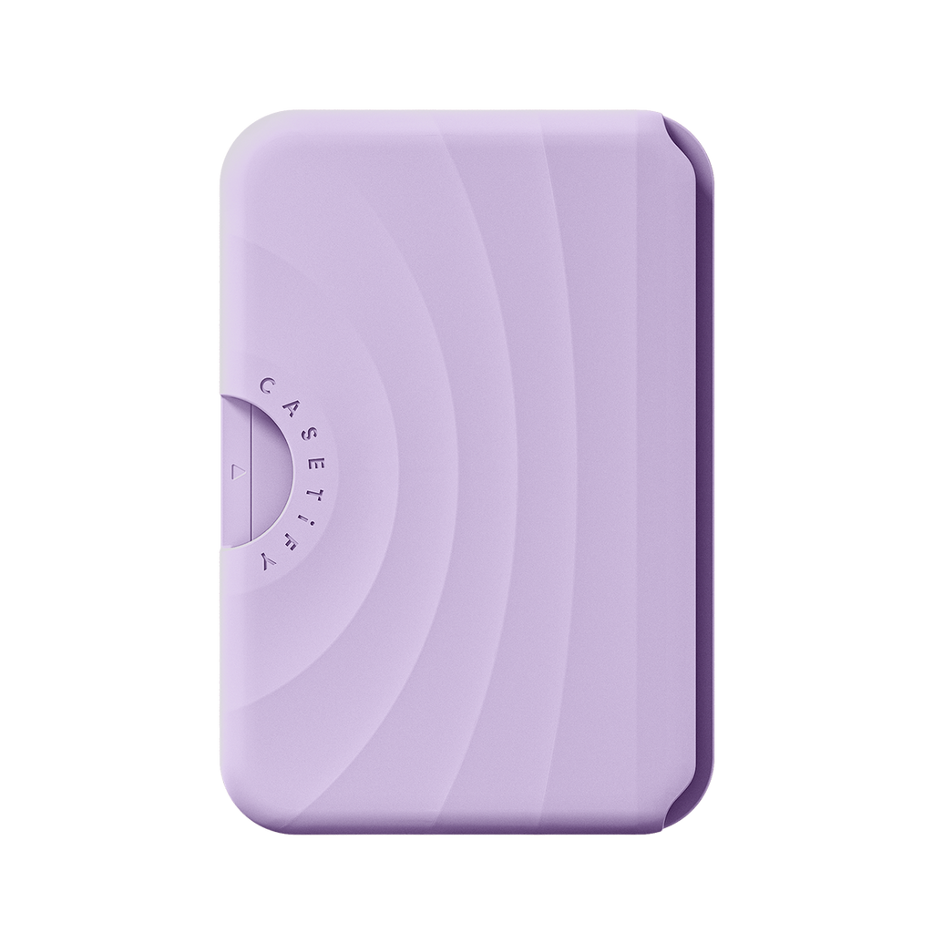 Snappy Ripple Wallet MagSafe Compatible - Lavender