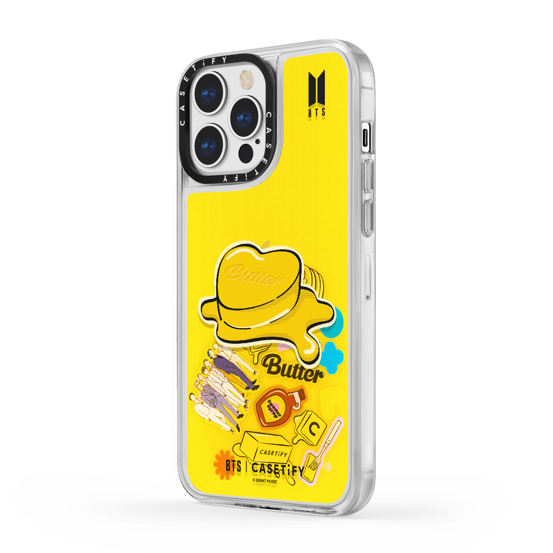 BTS Melted Butter Floaty Case - iPhone 13 Pro Max | Image 1