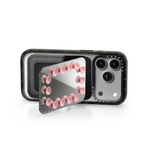 Snappy Snap & Stick Mirror Cardholder Stand MagSafe Compatible - Primrose Pink